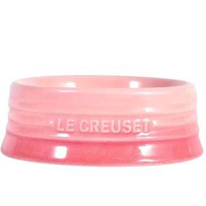 Le Creuset Small Pink Ceramic Pet Dish